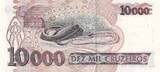 Brasilien  10000 Cruzeiros, Vital Brazil - Snakes - 1993 Serial A I / ST