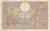 Frankreich 1915 100 Francs - Luc Olivier Merson - 08-02-1915 - Serial J.2662 IV / S+