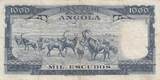 Angola 1970 1000 Escudos - A. Tomas - dam - 10-06-1970 - Serial 20tT III / SS
