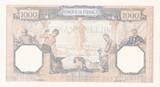 Frankreich 1940 1000 Francs Ceres and Mercury - 23-05-1940 - Serial N.9653 II / VZ+