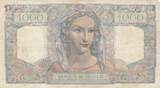 Frankreich 1946 1000 Francs Minerva and Hercules - 16-05-1946 - Serial L.276 III / SS
