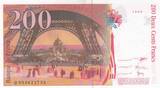 Frankreich  200 Francs - Gustave Eiffel - Tour Eiffel - 1999 - Serial Q.094 I / ST