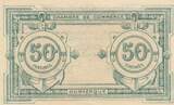Frankreich 50 centimes 50 Cents - Chamber of Commerce - Dunkerque - 1918 - Serial 1.016 III / SS