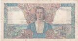 Frankreich 1945 5000 Francs France and colonies - 11-05-1945 - Serial G.579 IV / S+