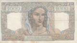 Frankreich 1948 1000 Francs - Minerva and Hercules - 05-05-1948 - Serial E.417 III / SS