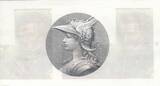 Frankreich  Test note - Berlioz - Recto verso - without watermark, number, signs II / VZ+