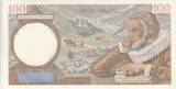 Frankreich 1942 100 Francs - Sully - 02-04-1942 - Serial H.29907 I / ST