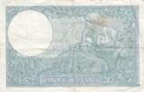 Frankreich  10 Francs - Minerva - 12.12.1940 - Serial V.81547 III / SS