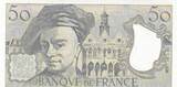 Frankreich  50 Francs - Quentin de la Tour - 1991 - Serial U.64 II / VZ