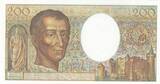 Frankreich  200 Francs - Montesquieu - 1981 - Serial U.003 I / ST