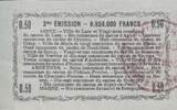 Frankreich 50 centimes 1916 50 Cents - Laon - Regional Coupon - 16-06-1916 - Serial 39 II / VZ