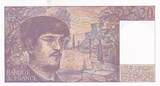 Frankreich  20 Francs - Debussy - 1987 - Serial X.019 I / ST
