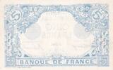 Frankreich 1916 5 Francs - Blue - 04-02-1916 - Serial T.10163 II / VZ