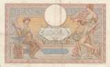 Frankreich 1935 100 Francs Luc Olivier Merson - 04-07-1935 - Serial T.48981 III / SS