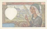 Frankreich 1941 50 Francs - Jacques Coeur - 11-09-1941 - Serial U.117 I / ST