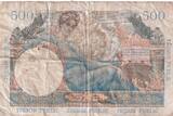 Frankreich  500 Francs Mercury - 1960 - Serial F.1-76344 IV / S