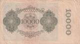 Deutschland  10000 Mark Portrait of man by Durer - 1922 - Serial K.11 III / SS