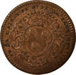Frankreich 1 token Mayors of Nantes, François Moricaud - Copper Token - 1738 II / VZ