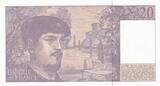 Frankreich  20 Francs - Debussy - 1992 - Serial A.035 I / ST