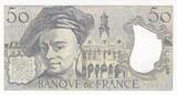 Frankreich  50 Francs - Quentin de la Tour - 1990 - Serial N.60 I- / VZ+ / VZ-ST