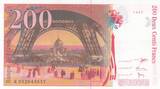 Frankreich  200 Francs - Gustave Eiffel - Tour Eiffel - 1996 - Serial K.052 I / ST