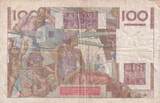 Frankreich 1950 100 Francs - Young farmer - 16-11-1950 - Serial S.392 - F.28.28 III / SS