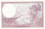 Frankreich 1939 5 Francs - Purple - 27-07-1939 - Serial H.59381 II / VZ+