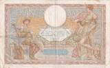 Frankreich 1937 100 Francs Luc Olivier Merson - 02-12-1937 - Serial Z.56075 IV / S