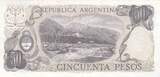 Argentinien 1974 50 Pesos - J. San Martin - Jujuy - 1976 - Serial B I / ST