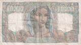 Frankreich 1949 1000 Francs Minerva and Hercules - 15-12-1949 - Serial T.625 - F.41.30 III / SS
