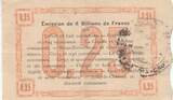 Frankreich 25 centimes 1915 25 Cents - Fourmies - Regional Coupon - 24-10-1915 - Fourth serial III / SS