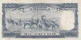 Angola 1970 1000 Escudos - A. Tomas - dam - 10-06-1970 - Serial p5Rp III / SS