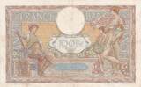 Frankreich 1938 100 Francs Luc Olivier Merson - 30-12-1938 - Serial Z.56740 II / VZ