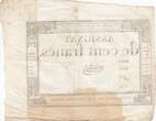 Frankreich  100 Francs - 18 Nivose An III - (07.01.1795) - Sign. Lehord - Serial 2020 III / SS