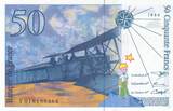 Frankreich  50 Francs - Saint-Exupery - 1994 - Serial Y.0116 I / ST
