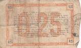 Frankreich 25 centimes 1915 25 Cents - Laon - Regional Coupon - 19-09-1915 - Fourth serial IV / S