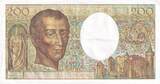 Frankreich  200 Francs - Montesquieu - 1981 - Série D.008 - F.70.01 III / SS+