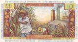 Französischen Antillen  10 Francs - Girl, sugar cane - ND (1964) - Serial Y.7 I- / VZ+ / VZ-ST