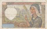 Frankreich 1941 50 Francs - Jacques Coeur - 18-12-1941 - Serial E.142 III / SS