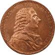 Frankreich 1 token Faculty of Medicine of Paris, J.L. Alleaume - Copper Token - 1775 III / SS+