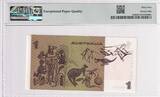 Australien  1 Dollar Elizabeth II - ND (1983) - Specimen - PMG64 - Serial DNK I / ST