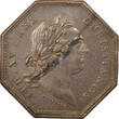 Frankreich 1 token Navy - Silver Token, Invalids of the Navy - 1773 III / SS