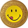 Frankreich Mint  50 years of the Smiley - mini-currency NordicGold 4 - 2022 by La Monnaie de Paris I / ST