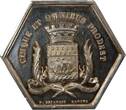 Frankreich 1 token Poinçon Corne (après 1879) Assurances Mutuelles contre l