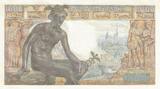 Frankreich 1942 1000 Francs - Goddess Demeter - 20-06-1942 - Serial V.628 I / ST