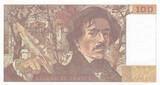 Frankreich  100 Francs - Delacroix - 1987 - Serial P.127 I / ST