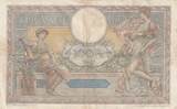 Frankreich 1926 100 francs - Luc Olivier Merson - Grands Cartouches - 24-09-1926 -Serial N.15521 IV / S+