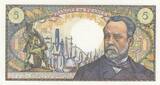 Frankreich 1970 5 Francs - Pasteur - 08-01-1970 - Serial E.116 I / ST