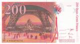 Frankreich  200 Francs - Gustave Eiffel - Tour Eiffel - 1996 - Serial G.046 I / ST
