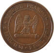 Frankreich  Satirical coin Napoléon III - 5 cts size - Sedan 1870 III / SS